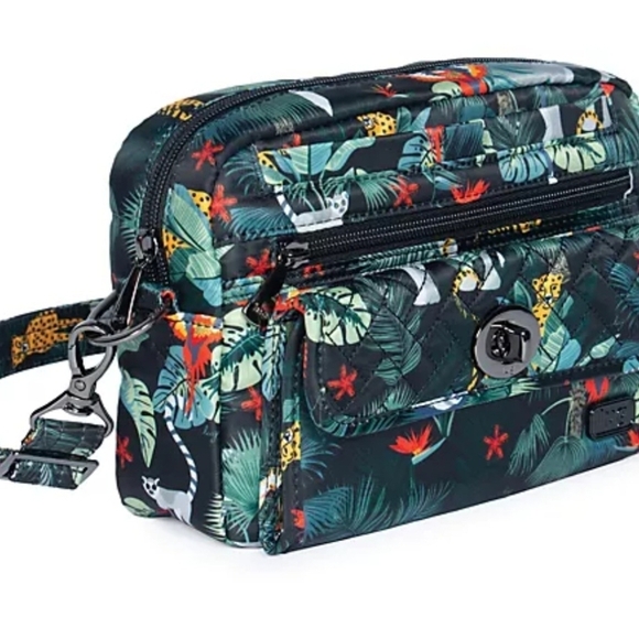 lug Handbags - Lug Tropical Print Crossbody Bag Lightweight Travel Organizer Colorful Women’s